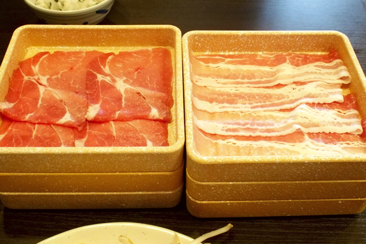 三元豚バラ・ロース