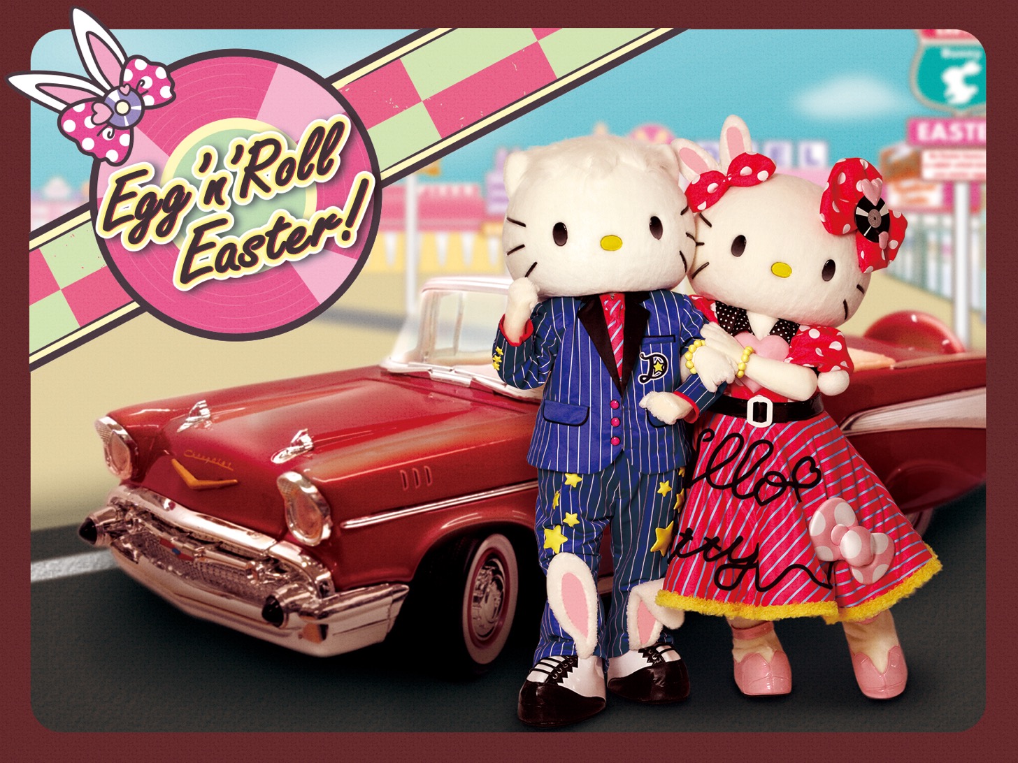 新作参加型イースターショー「Egg’n’Roll Easter!」