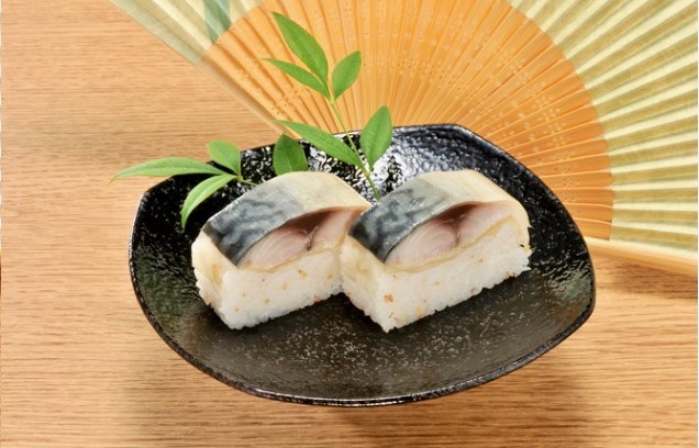 和泉家吉之助の看板メニュー「鯖寿司」