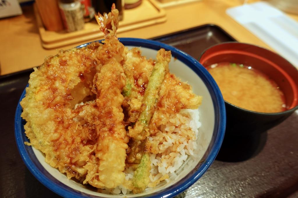 天丼てんやの天丼(並盛)