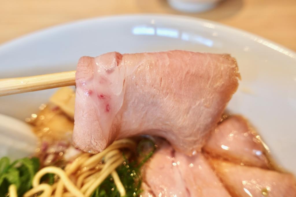 らぁ麺はやし田 多摩センター店の数量限定 特製のどぐろそば豚チャーシュー