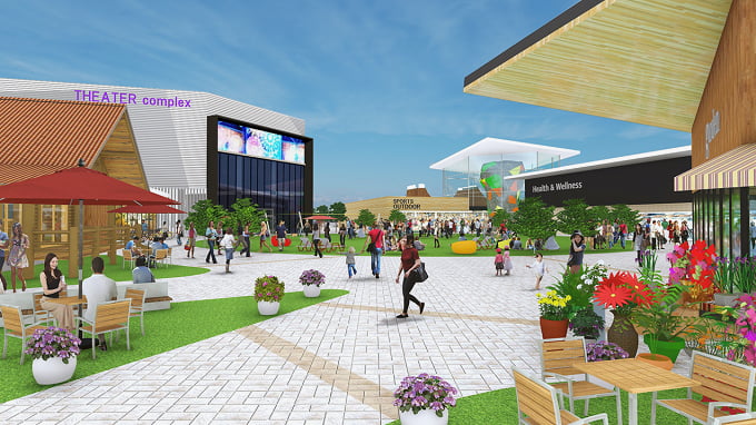 八王子市にイオングループ初の「次世代型複合商業施設」外観イメージ