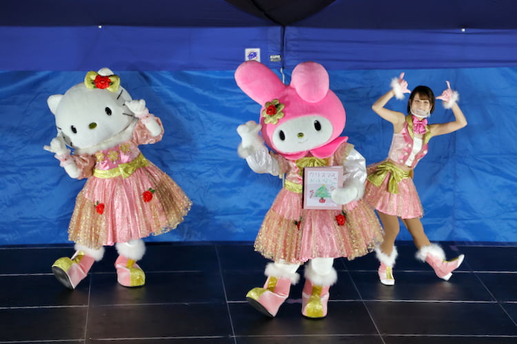 サンリオキャラクターショー（昨年開催時の様子）© 2023 SANRIO CO., LTD. TOKYO, JAPAN 著作 株式会社サンリオ