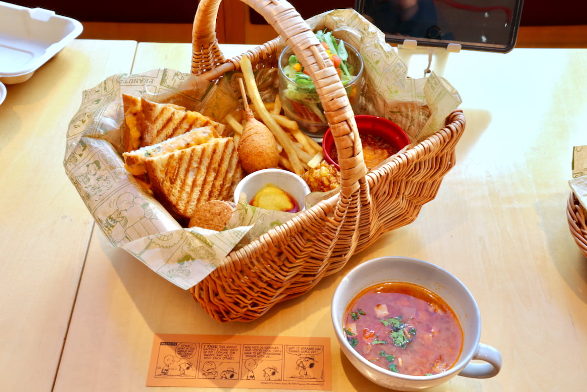 ビーグル・スカウトのピクニックボックス　スープ付き　2,530円(税込)