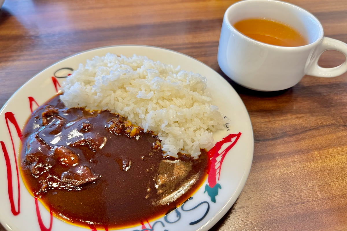 日替わりスープバーとライス＆黒カレーバーコーナー