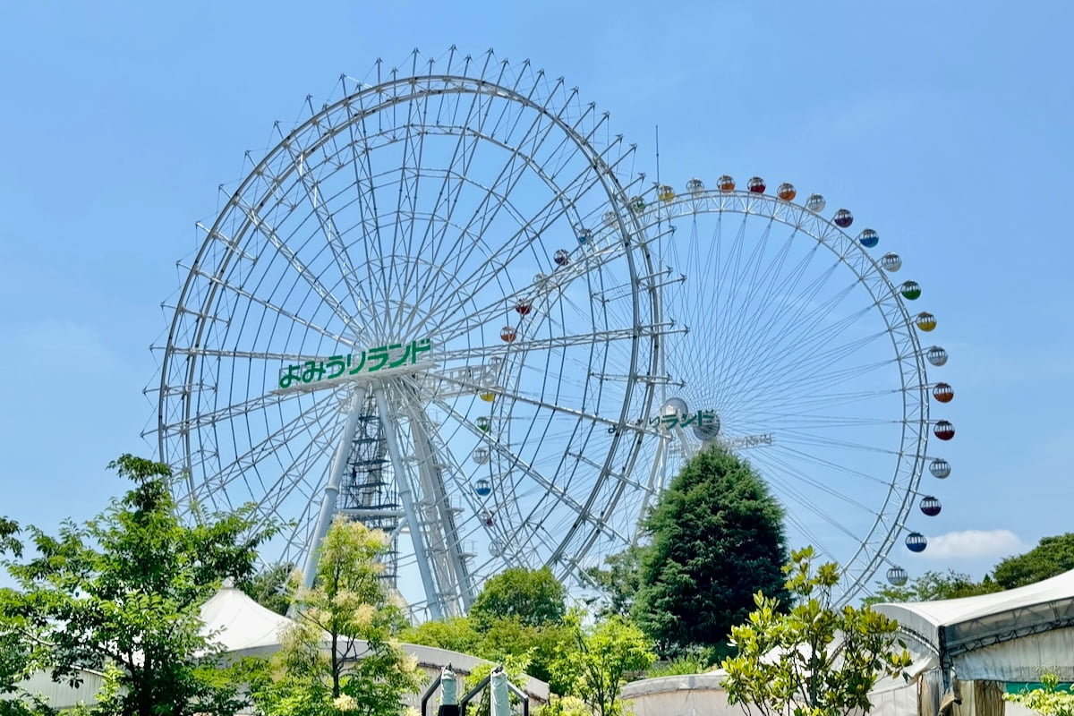 新観覧車「Sky-Go-LAND(スカイゴーランド)」と旧「大観覧車」