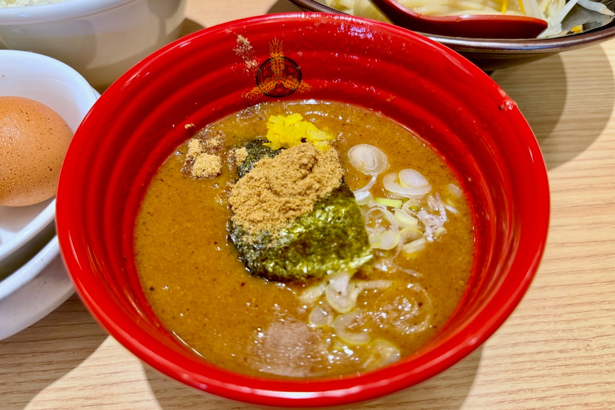 特濃つけ麺 野菜盛り