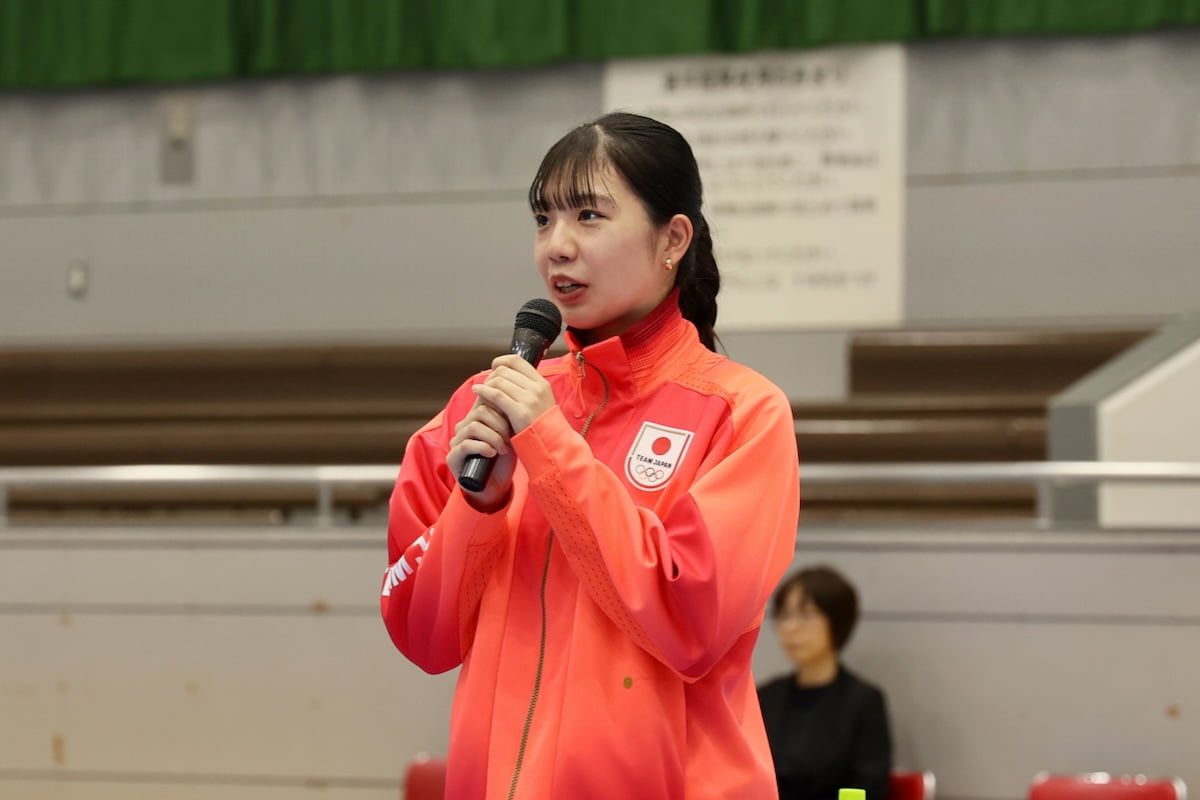 小林 唄 選手（アーティスティックスイミング チーム総合5位）