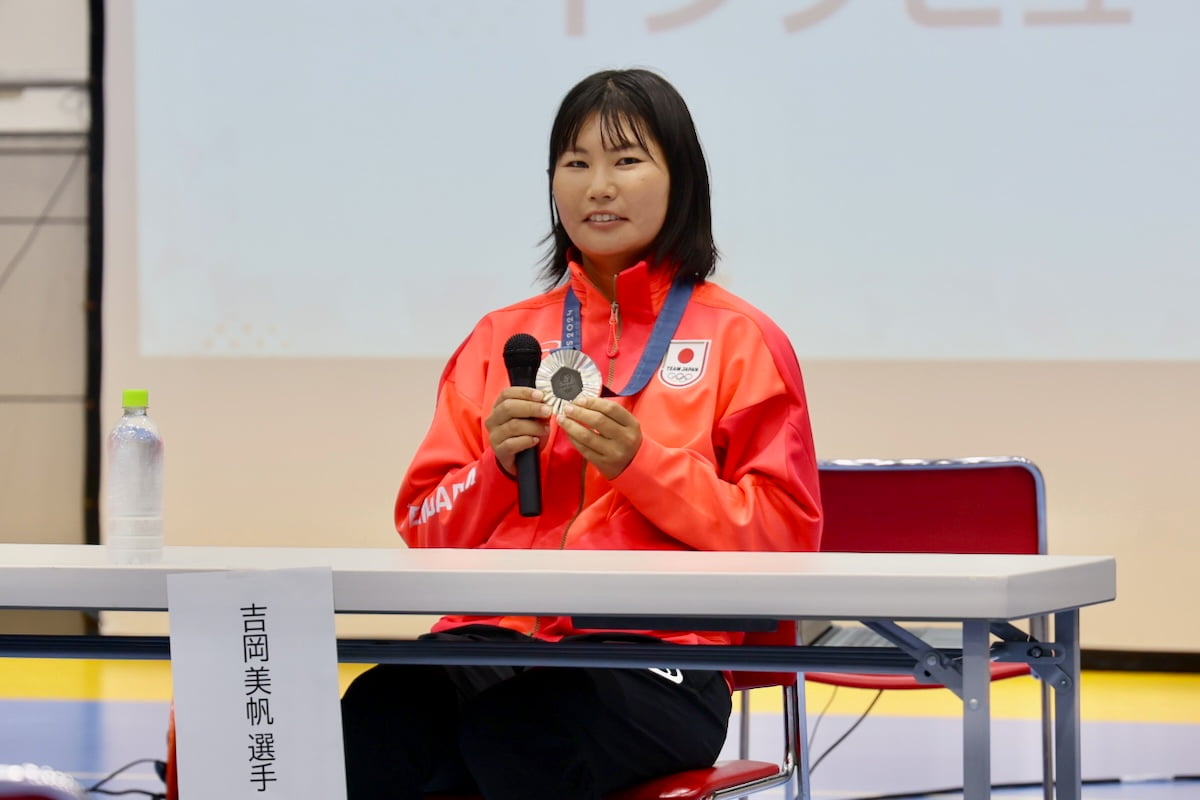 吉岡 美帆 選手（セーリング混合470級 銀メダル）