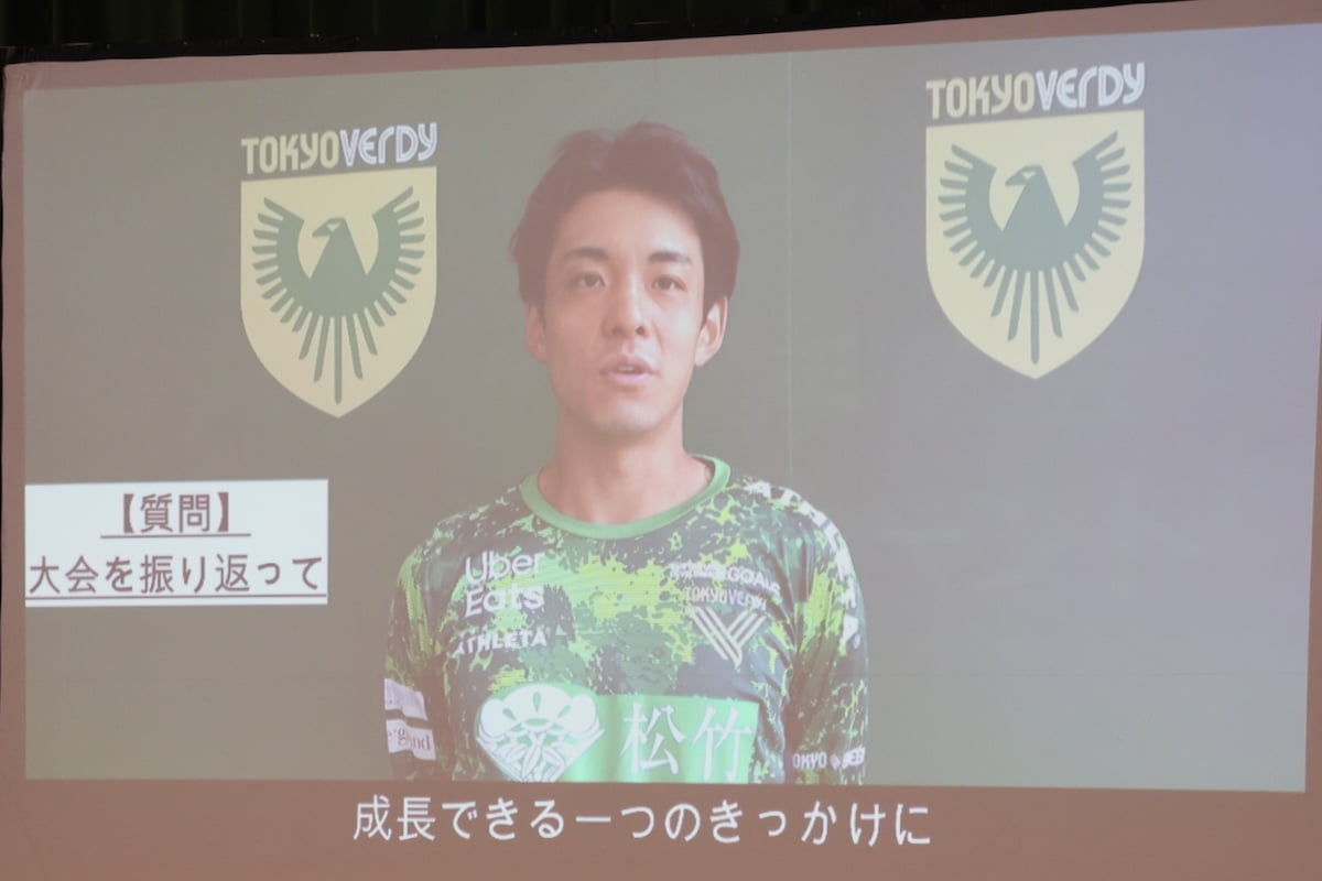 山田 楓喜 選手（男子サッカー 5位）