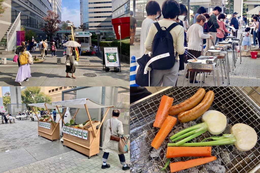 立川サンサンロードで「ベジフェス2024～おいしいお野菜いただきます～」過去開催時の様子