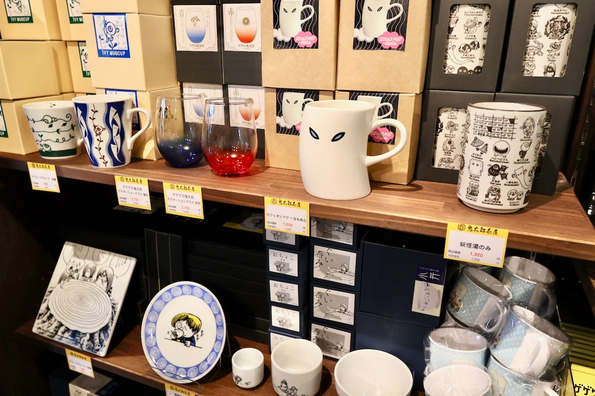 新しい「鬼太郎茶屋」店内