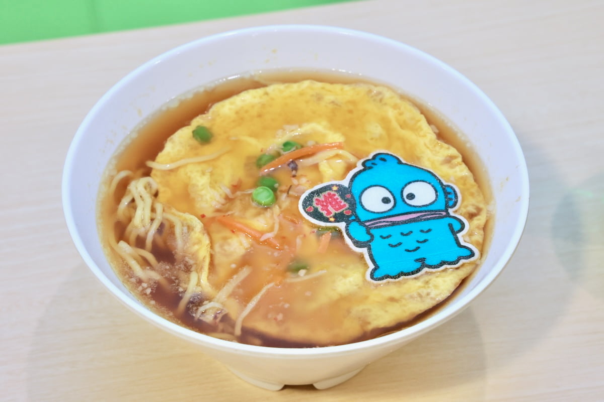 ハンギョドンの大判！ふわふわ天津ラーメン