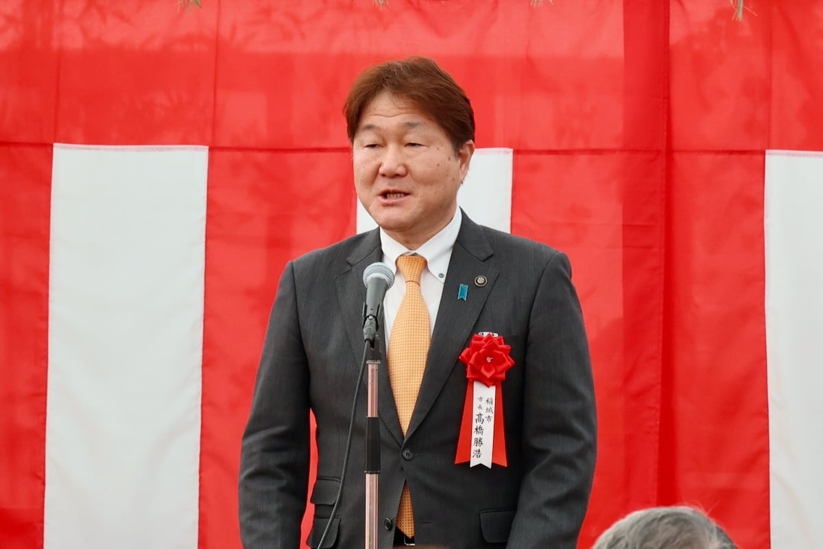 稲城市の髙橋勝浩市長