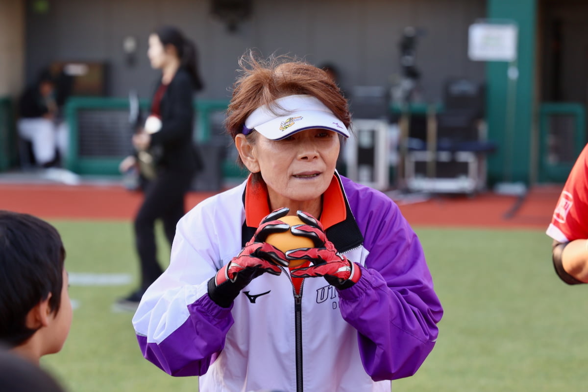 元ソフトボール日本代表監督の宇津木妙子さん