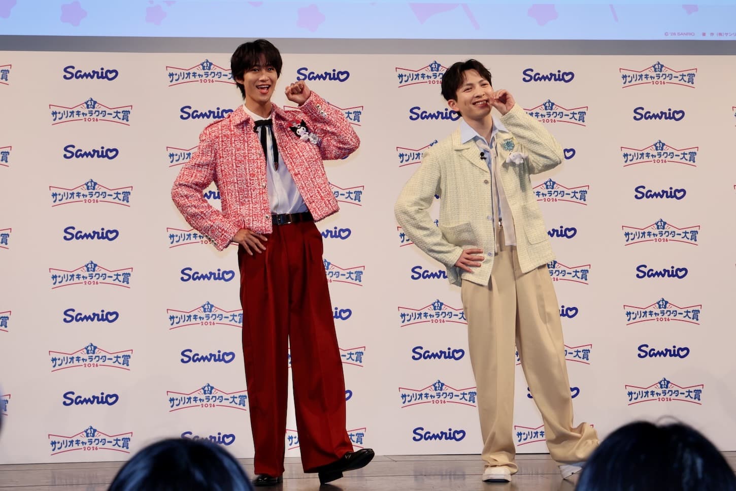 「M!LK」の曽野舜太さん、吉田仁人さん