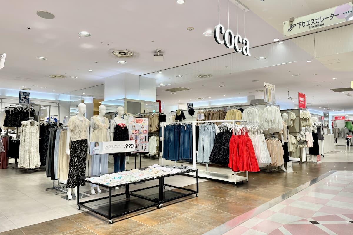 coca(コカ)聖蹟桜ヶ丘オーパ店が6/2(月)をもって閉店へ