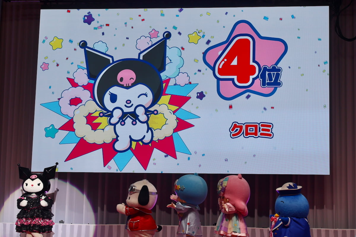2025年サンリオキャラクター大賞第4位 クロミ(3,652,492票)