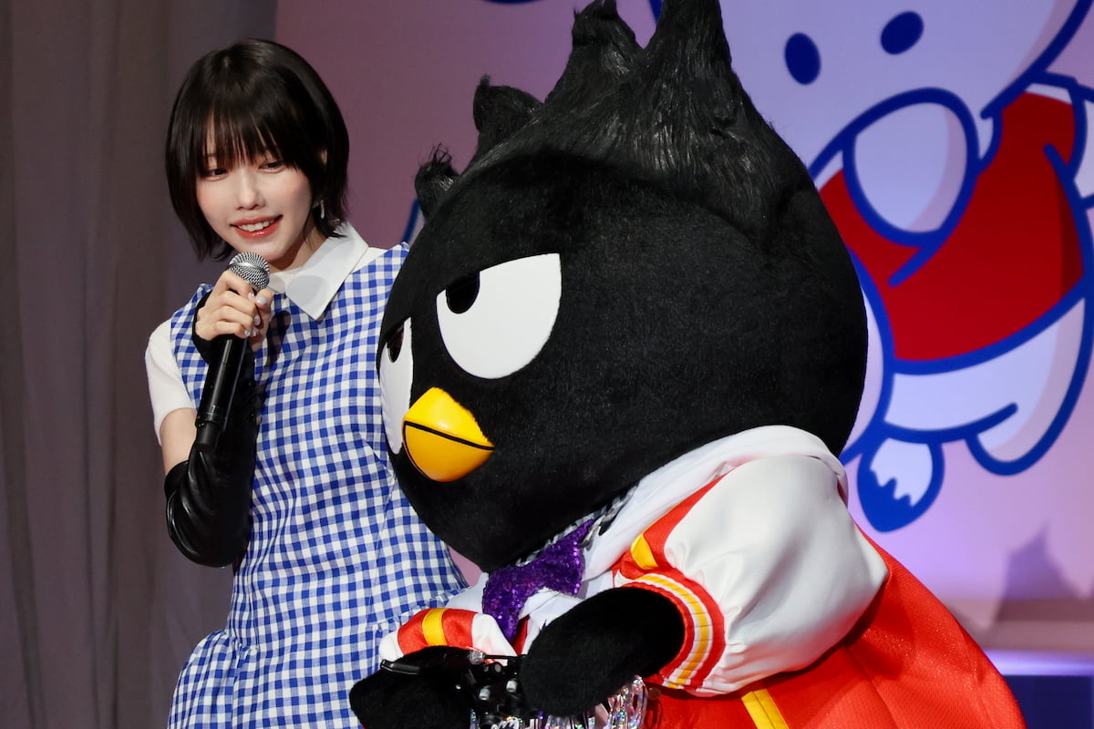 (バッドばつ丸)に「かっこいいね!」とあのさん