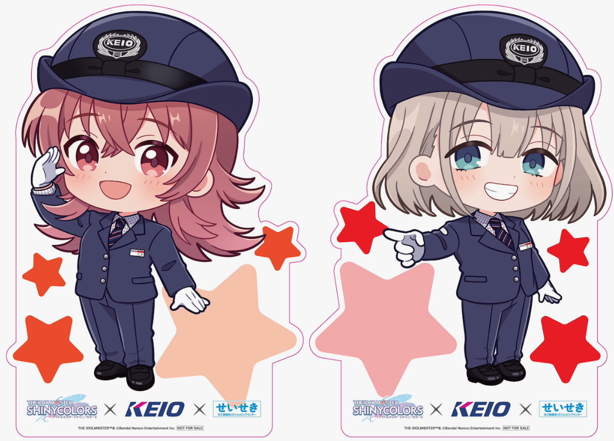 シャニマス✕京王デジタルラリーパネル(イメージ)