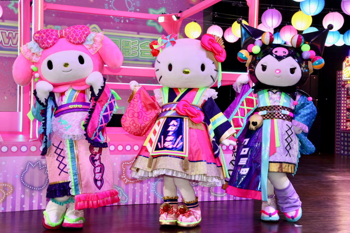 ネオナツマツリⅡの新コスチューム ハローキティ、マイメロディ、クロミ