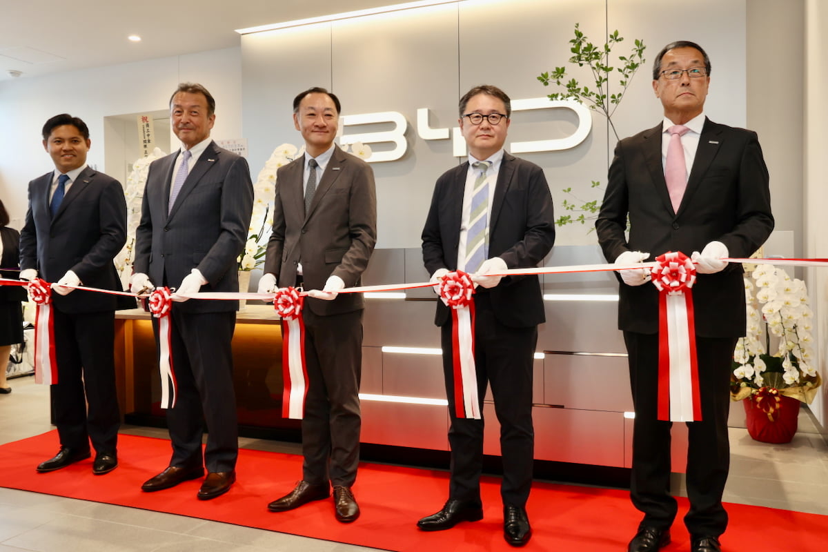 BYD AUTO 立川 オープニングセレモニー