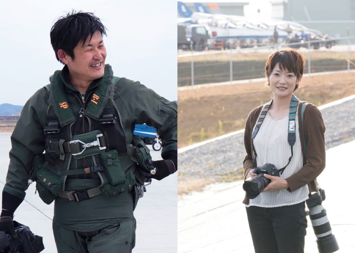 航空写真家・黒澤英介さんと粒木友香里さんによる交流会＆サイン会