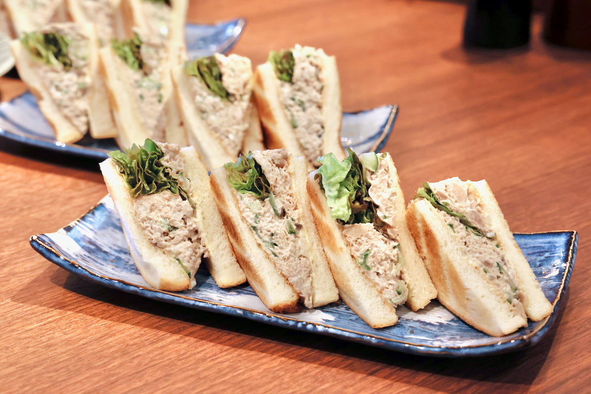 寿司屋が本気で作ったツナサンド（税込935円）