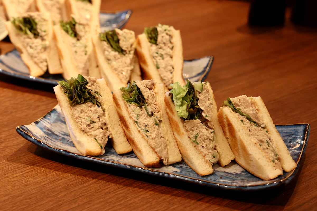 寿司屋が本気で作ったツナサンド(税込935円)