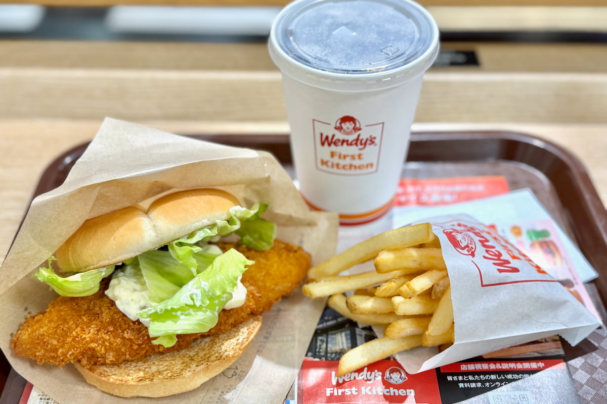 ビッグフィッシュバーガーを食べてみた（GOOD PRICE SET）