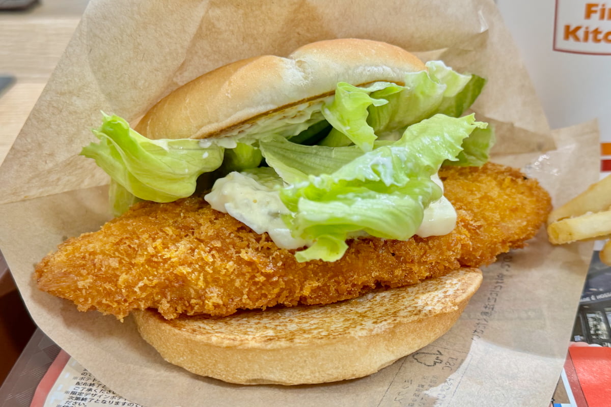 ウェンディーズ、7年ぶりの魚介系！「ビッグフィッシュバーガー」がココリア多摩センター店に登場
