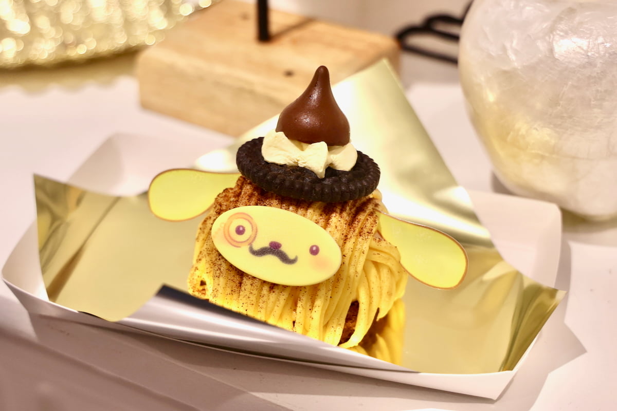 ポムポムプリンのさつま芋と和三盆のモンブラン