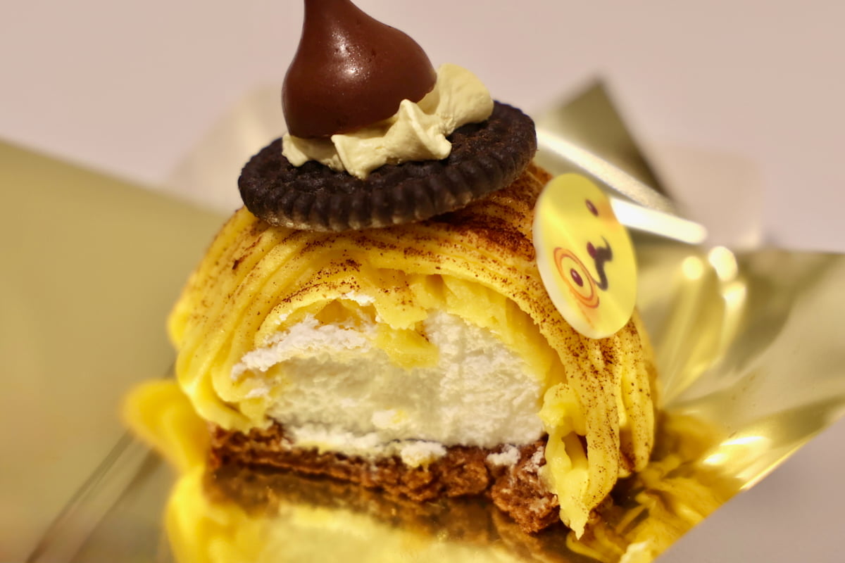 ポムポムプリンのさつま芋と和三盆のモンブラン