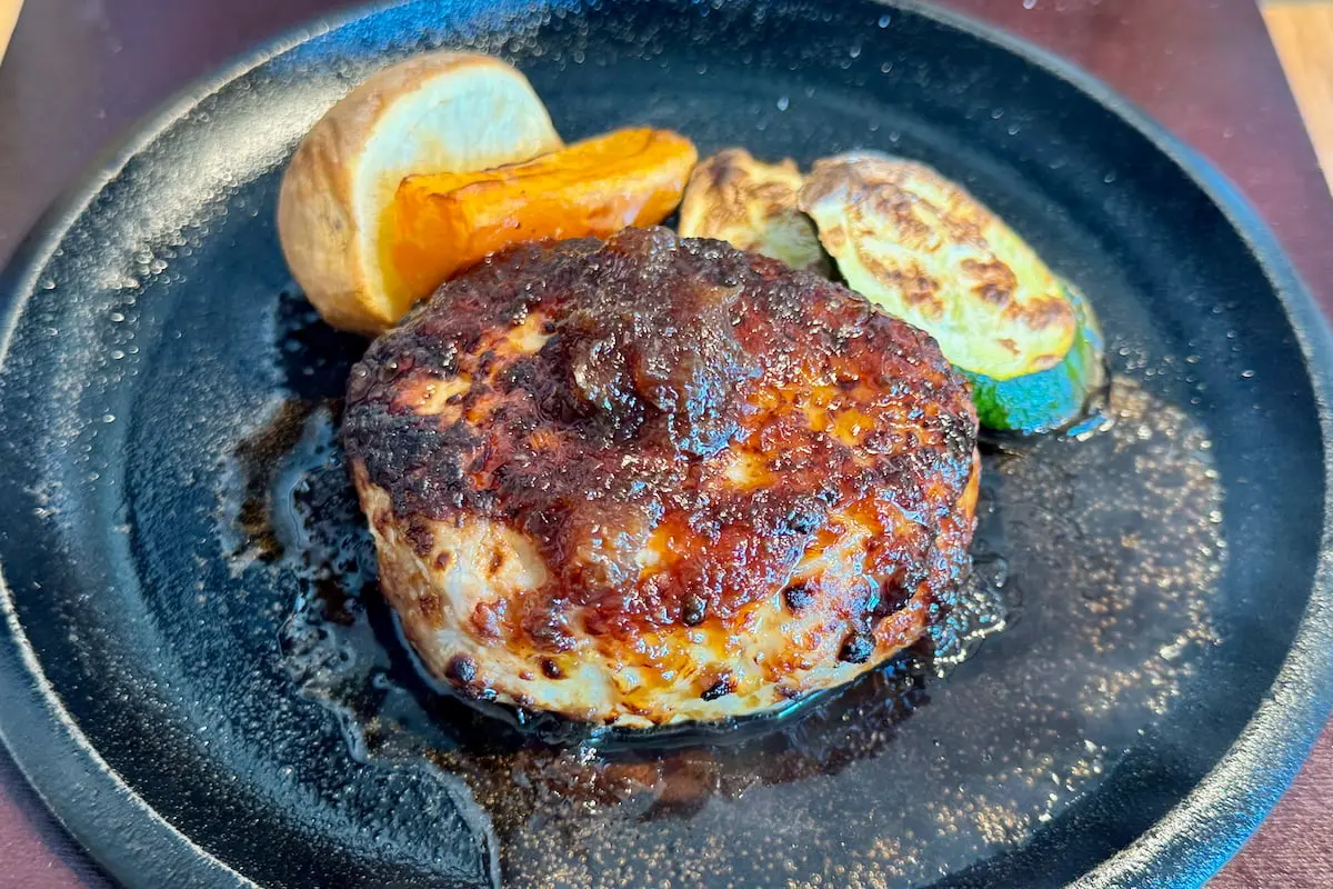 「PORK.M(ポークエム)」ハンバーグセット