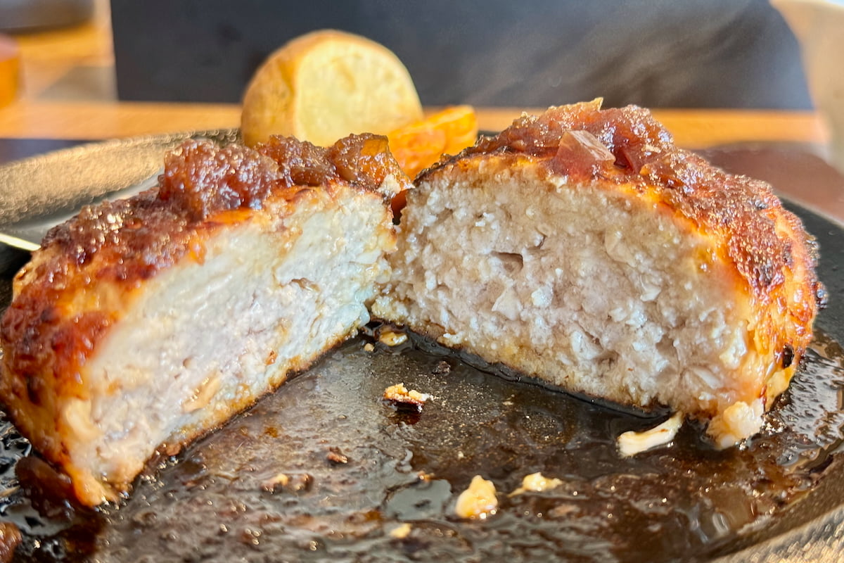 「PORK.M(ポークエム)」ハンバーグセット
