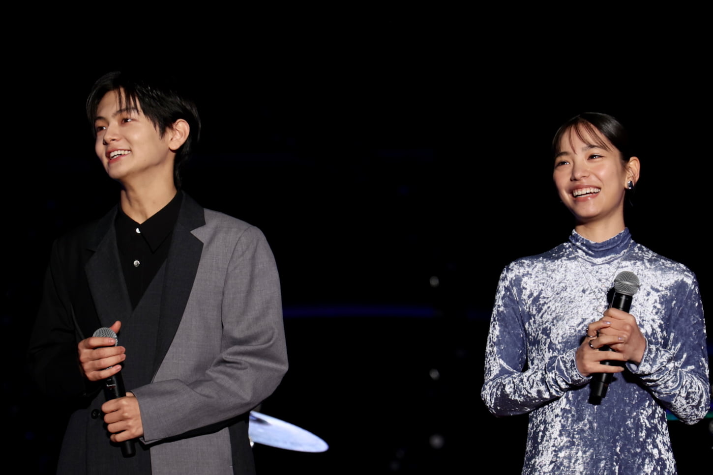 齋藤潤さんと當真あみさん