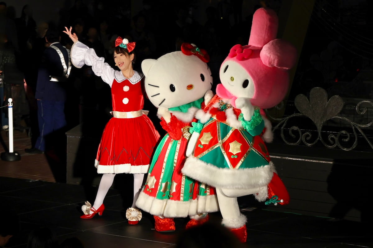 昨年のオープニングファンタジーショーの様子 © 2025 SANRIO CO., LTD. TOKYO, JAPAN  著作 株式会社サンリオ