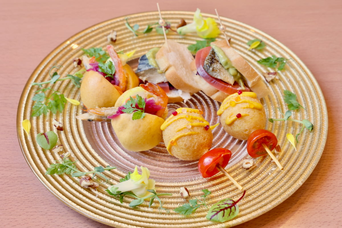 「マツケン 恋せよ!アフタヌーンティー」軽食