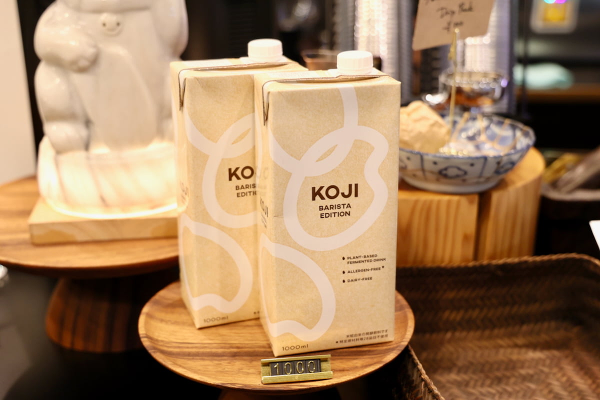 米糀ミルクは単品(1,000円)でも販売してました