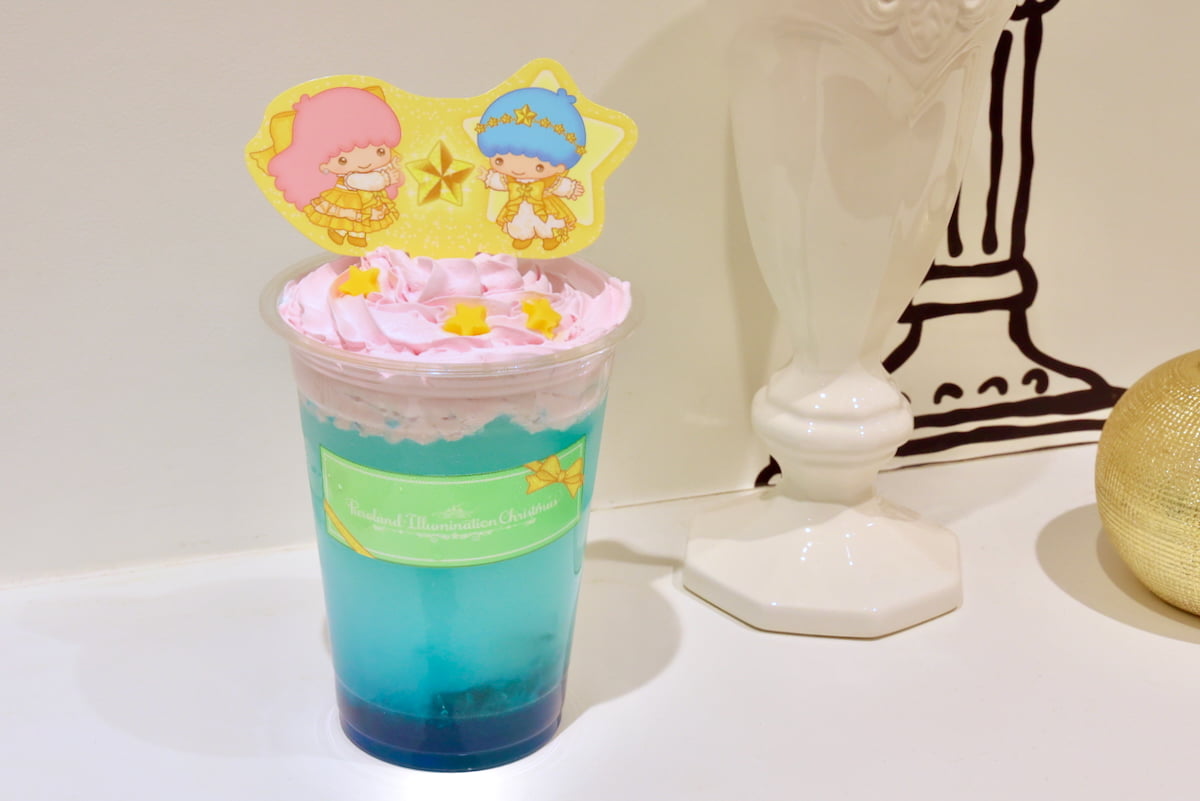 リトルツインスターズのトップスター☆ブルーライチカルピスソーダ