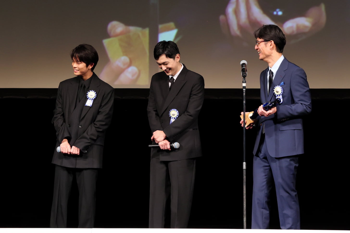吉沢亮さんと黒川想矢さん、李相日監督