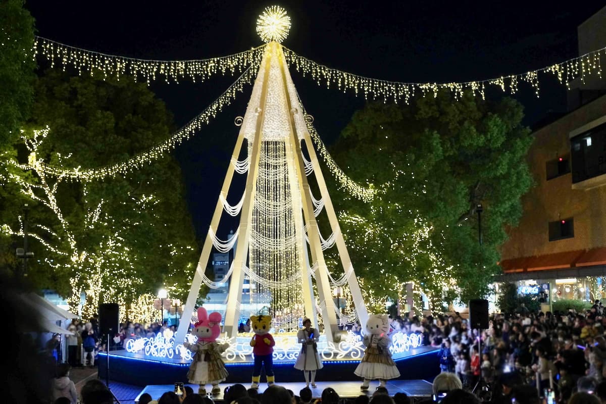 センターランドツリーに明