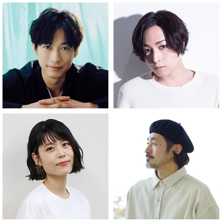 (左上から)ディーン・フジオカさん、蒼井 翔太さん、沢城 みゆきさん、吉川俊彰さん