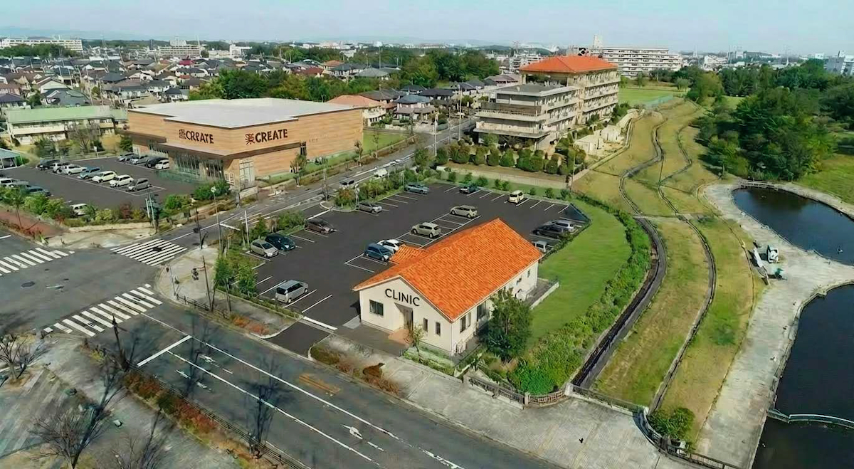 長池見附橋近くの結婚式場跡地に「クリエイト八王子別所店」2027年春開業予定!医療テナントを併設(※画像はイメージ)