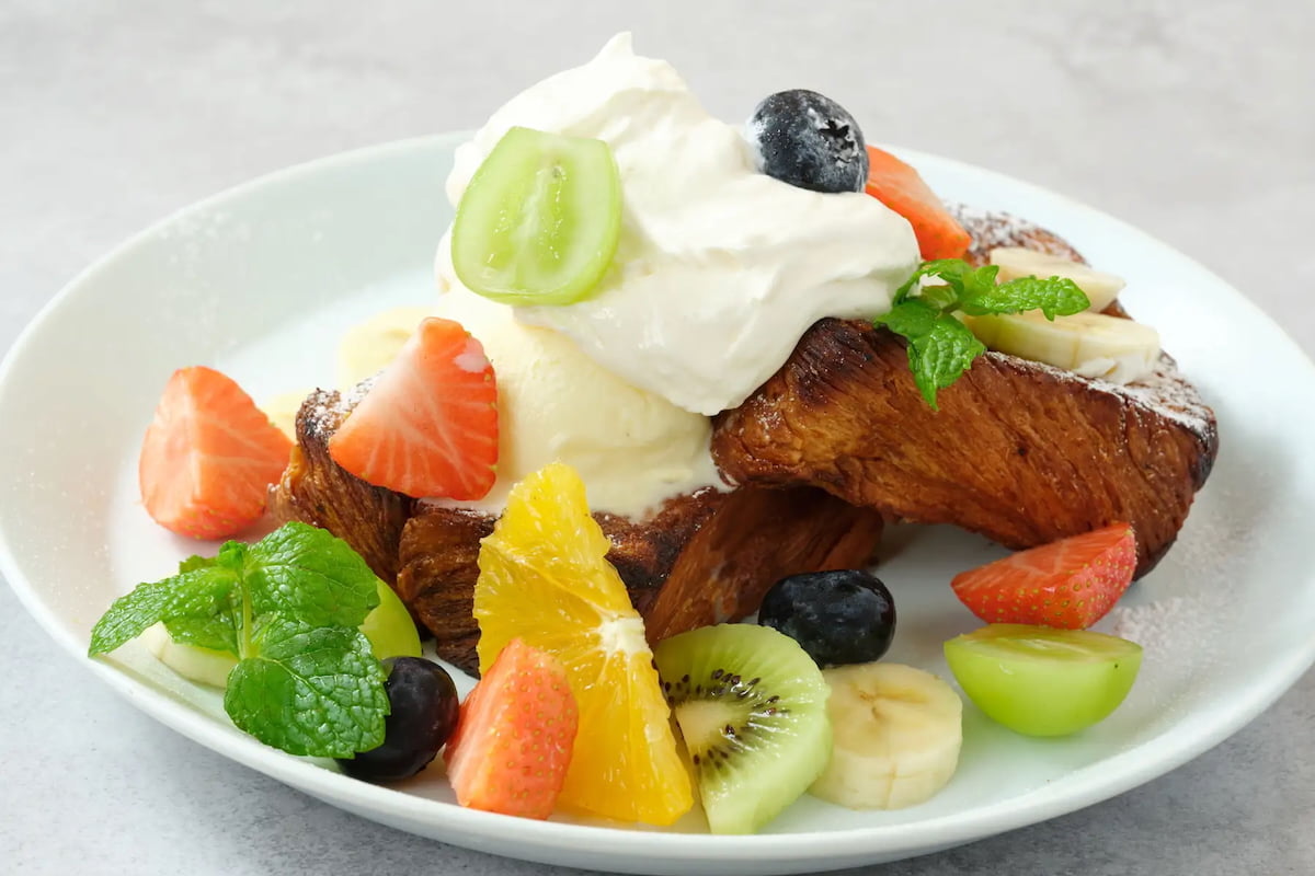 メリメロフルーツフロマージュ デニッシュフレンチトースト