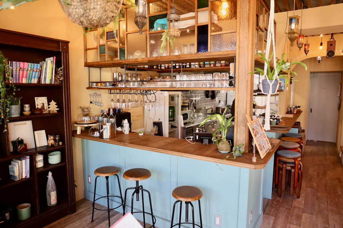 「風とキャラバン」の店内