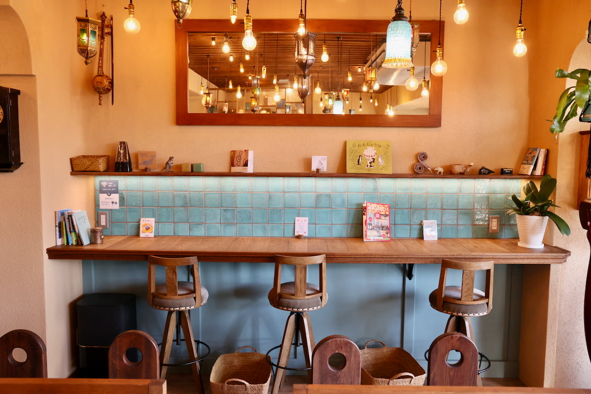 「風とキャラバン」の店内