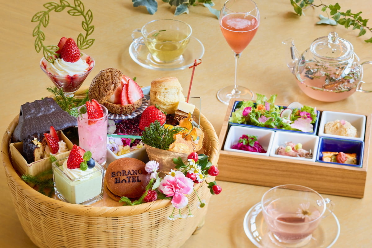 立川の冬から春を彩る特別なアフタヌーンティー