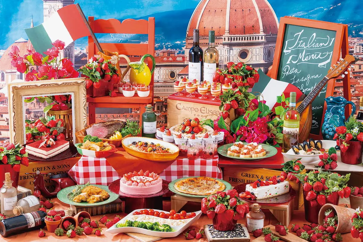 京王プラザホテル八王子「心躍るイタリアの美食×ストロベリースイーツ」が1/10(土)から開催！