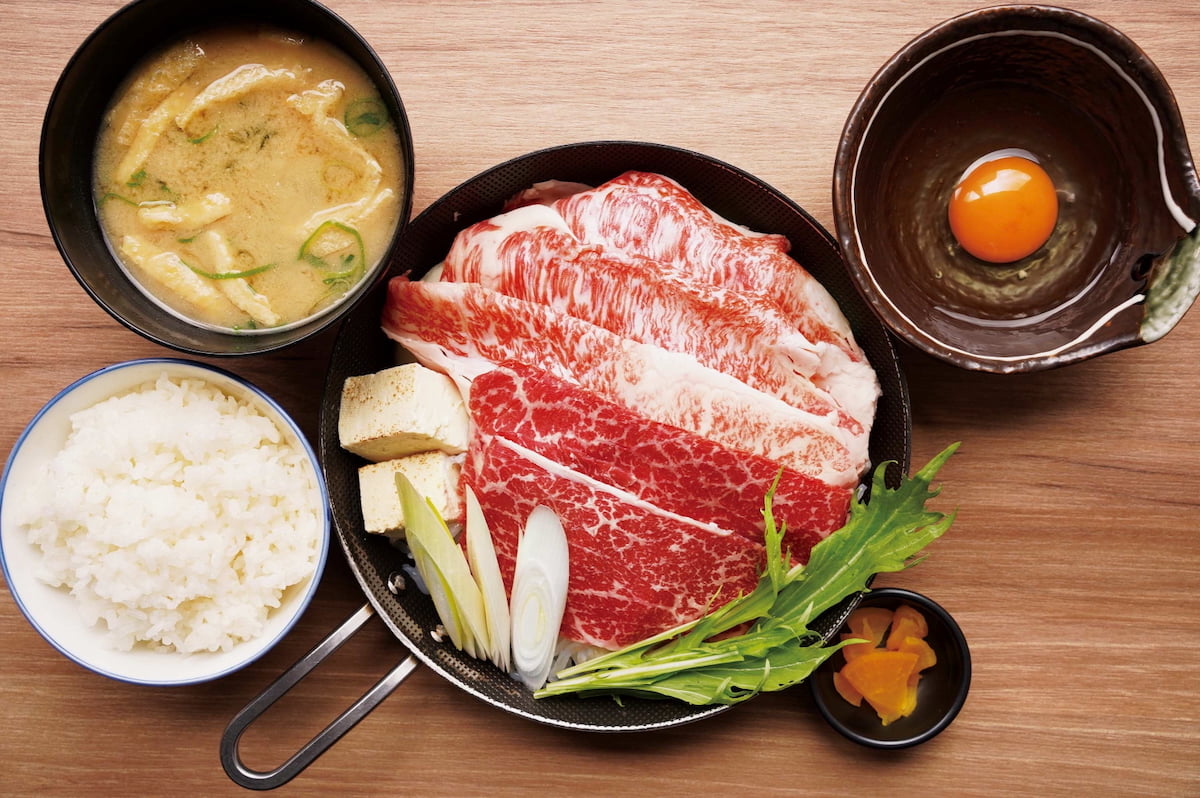 【ランチ限定】和牛すき焼き定食（並）※定食のご飯は大盛り無料！